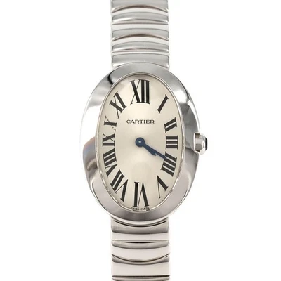 Authentic Cartier Baignoire SM WG W8000006 WG Quartz  #260-006-473-4545 - Image 1 of 4