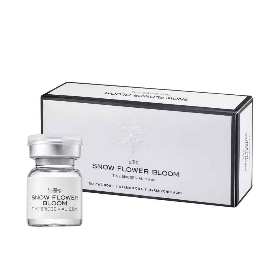 Snow Flower  Bloom / Glutation + PDRN + Hyaluronic Acid /  Whitening Cocktail - Image 1 of 1