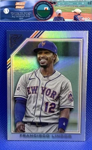 Francisco Lindor 2022 Topps Gallery Rainbow Foil #177 New York Mets - Picture 1 of 2