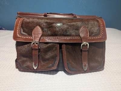 Bolso de montar American West 63330 de cuero marrón estilo Western para pasar la noche Foto 1 de 4