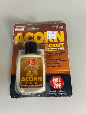Buck Stop Acorn Scent With Deer Musk 1006 Brand New - Image 1 of 3
