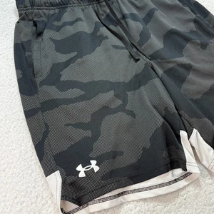 Pantalones Cortos para Correr Under Armour Negros Camuflados Para Hombres XL Calce Suelto Atléticos Secado Rápido Logo - Imagen 1 de 7