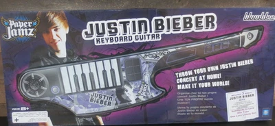 Paper Jamz Justin Bieber Keyboard Guitar - Image 1 of 4