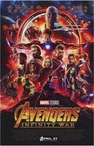 Benedict Cumberbatch Avengers Infinity War handsigniertes Filmposter 11" x 17" - Bild 1 von 1