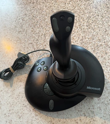 Microsoft Sidewinder Force Feedback Pro Joystick 96755 for PC - Image 1 of 4