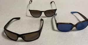 1 Maui Jim 1 Costa 1 Ray Ban Authentic Sunglasses Lot of 3 “ READ” - Picture 1 of 15