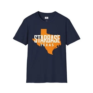 Space City Unisex T-Shirt New Starbase Texas City SpaceX Space Ship Launch Tee - Picture 1 of 31