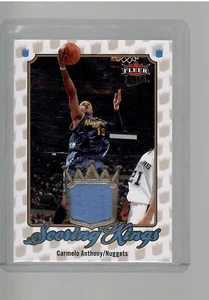 CARMELO ANTHONY JERSEY 2007 08 FLEER ULTRA BASKETBALL - Picture 1 of 2