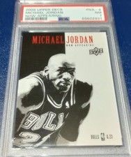 2009-10 Upper Deck Now Appearing #NA6 Michael Jordan Scarface PSA 7