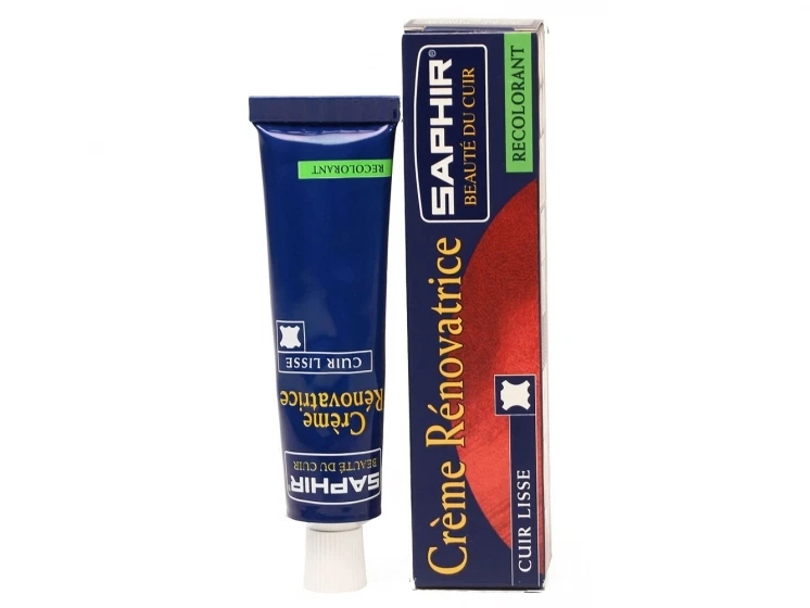SAPHIR CREMA RICOLORANTE PER SCARPE IN PELLE COPRE GRAFFI E RENDE IL COLORE 25ML