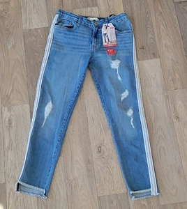 Jeans de mezclilla al tobillo súper ajustados Levi's 710 para niñas - talla 16 regular - nuevos con etiquetas - defectuosos - Imagen 1 de 6