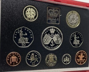 1997 United Kingdom Deluxe Proof Set. X-084 - Picture 1 of 5