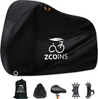 Waterproof Bike Cover For 1 Or 2 Bikes, Bike Covers For Outside Storage, 210T Ex