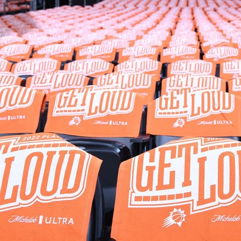 Phoenix Suns 2022 Playoff Round 1 Game 5 Towel SGA 4/26/22 vs Pelicans 18" x 14" Cover