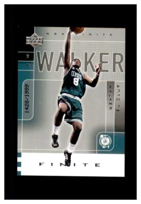 ANTOINE WALKER 2002-03 UPPER DECK FINITE #8 /1999 - Image 1 of 2