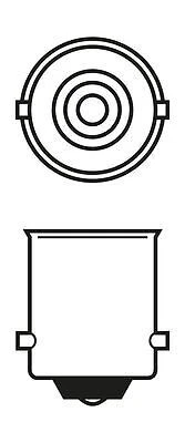 Bosch 1 987 302 207 Kfz-Glühlampe für SKODA SUZUKI SUZUKI MOTORCYCLES TALBOT - Bild 1 von 4