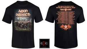 AMON AMARTH cd cv GREAT HEATHEN ARMY TOUR Official SHIRT 2X New golden hall odin - Picture 1 of 3