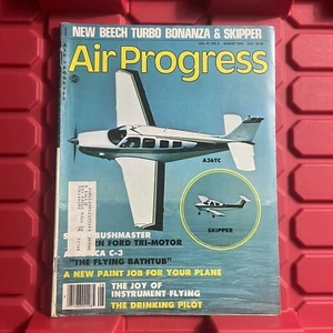 Air Progress Magazine Beech Turbo Bonanza Skipper Vintage August 1979 - Picture 1 of 2