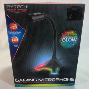 Nuevo micrófono ajustable para juegos Bytech - nuevo - retroiluminación multicolor manos libres - Imagen 1 de 11