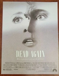 Dead Again 1991 Movie Premiere Program - Picture 1 of 2