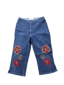 Pantacourt en jean femme Emanuel UNGARO Taille 36 - Imagen 1 de 5