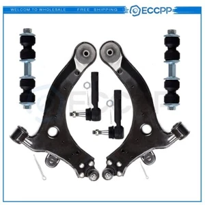 6PC Suspension Front Sway Bar Tie Rod End Kit For 1997-1999 Pontiac Trans Sport - Picture 1 of 11