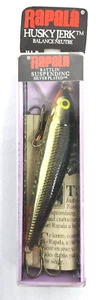 Rapala Husky Jerk Suspending Jerkbait Lure #8 3-1/8 In 1/4 Oz Silver HJ08S - Picture 1 of 6