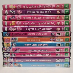 My Little Pony: Friendship Is Magic (2013) *Good Condition* Bulk Lot of 12 DVDs - Picture 1 of 23
