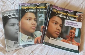 Exploring Creation with General Science 2nd Edition, Set of 3 books - Picture 1 of 1
