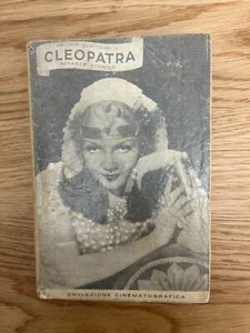 CLEOPATRA ROMANZO STORICO DI ANTONIO QUATTRINI COLLEZIONE CINEMATOGRAFICA 1939 - Foto 1 di 15