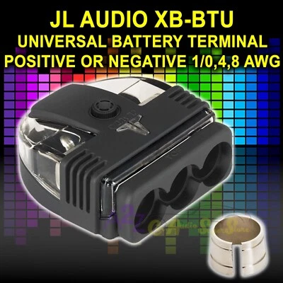 JL AUDIO XB-BTU (91659) UNIVERSAL BATTERY TERMINAL POSITIVE OR NEGATIVE 1/0,4,8G - Изображение 1 из 4