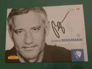 VfL Bochum , A. Bergmann , Autogrammkarte, Fussball - Picture 1 of 2