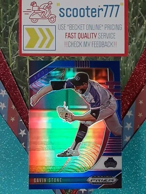 2020 Prizm Draft Picks~#159⭐️ GAVIN STONE⭐《 "BLUE" PRIZM 》Arkansas➡️DODGERS 📈 - Image 1 of 2