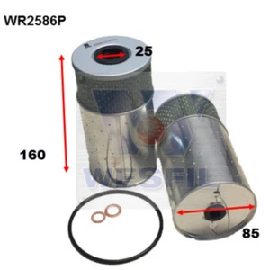 WR2586P - WESFIL OIL FILTER R2586P fits DAEWOO - Picture 1 of 1