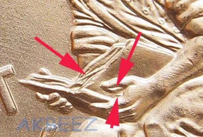 2009 Lincoln Formative Doubled Thumb Die Error WDDR-002 FS-01-2009-802 Free Ship - Image 1 of 4