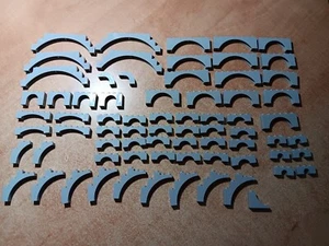 LEGO LOT 70 LIGHT BLUISH GRAY BRICK ARCHES 1X12X3 1X8X2 1X6X2 1X4X2 1X4 1X6 MORE - Picture 1 of 3