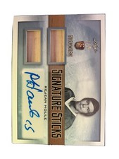 2017-18 Leaf Stick work REJEAN HOULE auto stick card 1/5 Canadiens