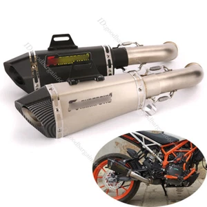 51mm Muffler Tips Modified Mid Exhaust Pipe for Duke 390 125 250 RC390 2017-2020 - Picture 1 of 10