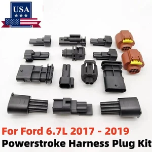Kit de enchufe de arnés Shibby Engineering para Ford 6,7 L Powerstroke 2017-2019 EE. UU. - Imagen 1 de 6