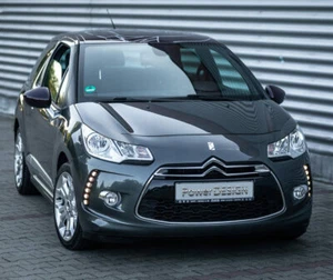 Eyebrows for CITROEN DS3 / C3 headlight eyelids lids ABS Plastic - Afbeelding 1 van 8