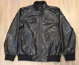 Buffalo David Bitton Outerwear Herren Kunstlederjacke Gr. L - Bild 1 von 6