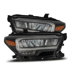 Faros LED de cristal para Toyota Tacoma 2016-2023 - negro AlphaRex serie LUXX - Imagen 1 de 8