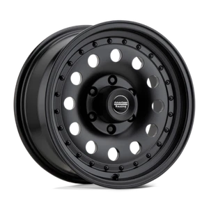 Set of 4 American Racing AR62 OUTLAW II Wheels 17X8 5X5.0 SATIN BLACK 30MM - Picture 1 of 1