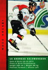 2005-06 Swedish Elitset Teammates #9 Andreas Salomonsson, Per Svartvadet