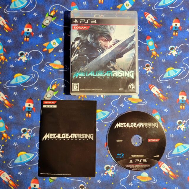 Sony Playstation 3 (PS3) Metal Gear Rising: Revengeance LIMITED EDITIO –  RetroPixl