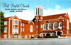 Vintage Postcard View Of The First Baptist Church Joliet Illinois Il 1962   Z390