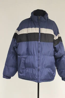 XPBX Basics Puffer Jacket, Blue, Size: XL - Image 1 of 4