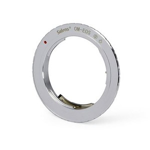 Lens Adapter Ring OM-EOS For Olympus OM Mount Lens to Canon EOS Camera EF New