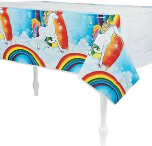 UNICORN Tablecover Birthday Party Decoration Disposable - CLOSEOUT - Picture 1 of 1
