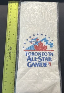 All Star Game Toronto Blue Jays 1991 logotipo servilleta toalla de invitado - Imagen 1 de 3
